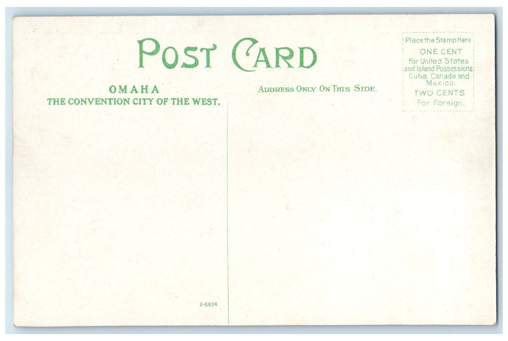 c1910s The Unloading Docks Union Stock Yards Omaha Nebraska NE Unposted Postcard