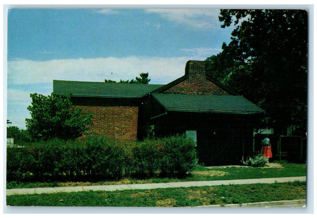 c1960's College Of Vincennes Exterior Roadside Vincennes IN Unposted Postcard