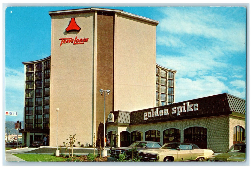 c1960s Travel Lodge At  Sixth South Exterior Salt Lake City Utah UT Car Postcard