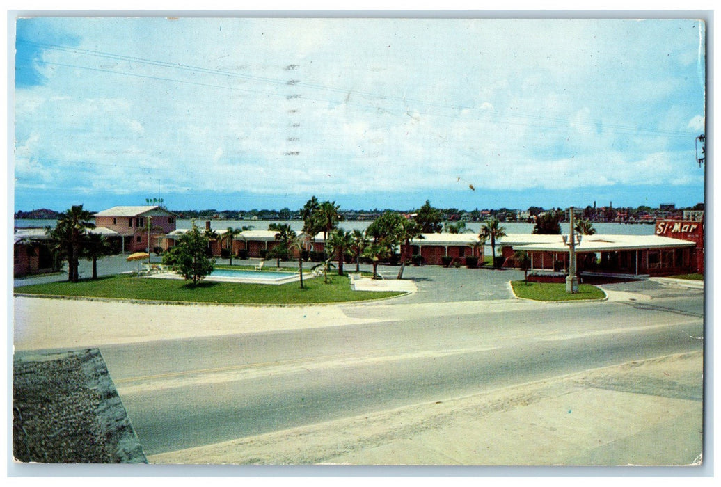 1961 Si Mar Distinctive Court Exterior St. Augustine Florida FL Posted Postcard