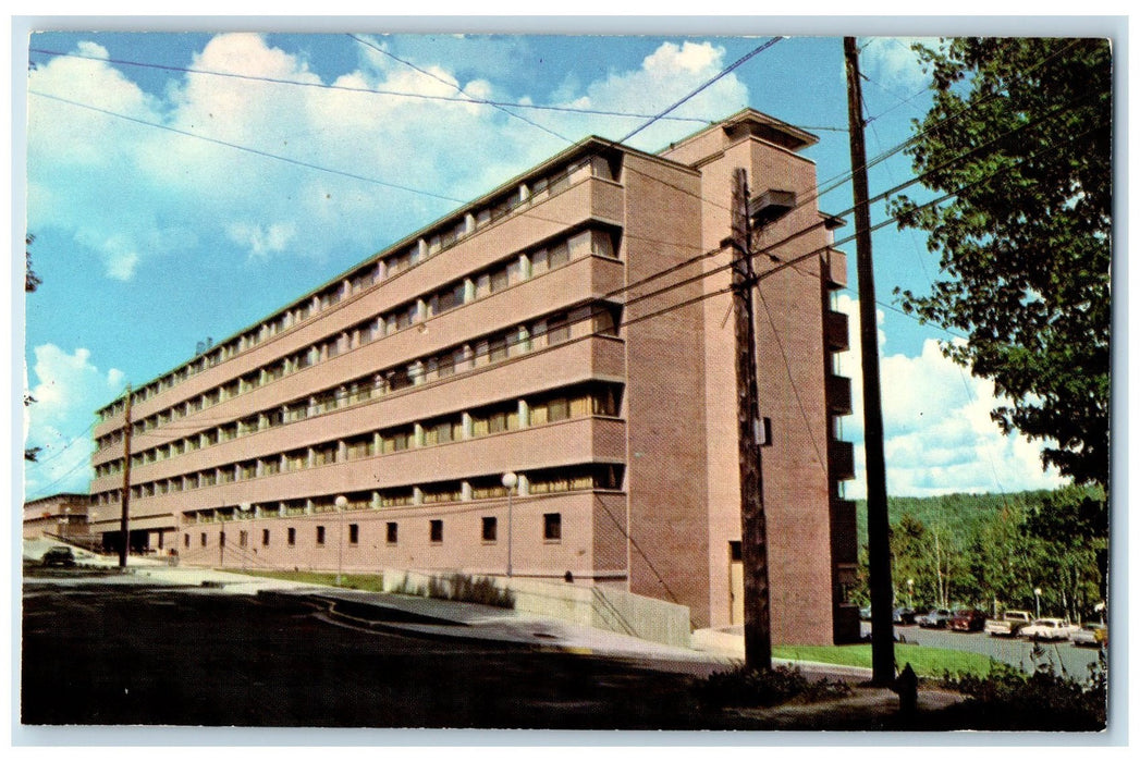 c1950 COED Hall Michigan Technological University Houghton Michigan MI Postcard