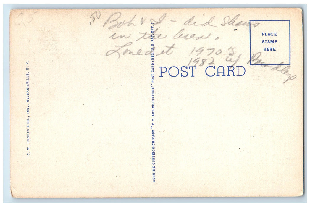 c1910's Deerfield Valley Along The Mohawk Trail Deerfield MA Unposted Postcard