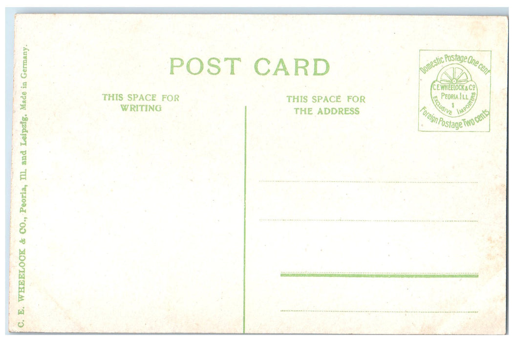 c1910's West Washington Street Hagerstown Maryland MD Unposted Vintage Postcard