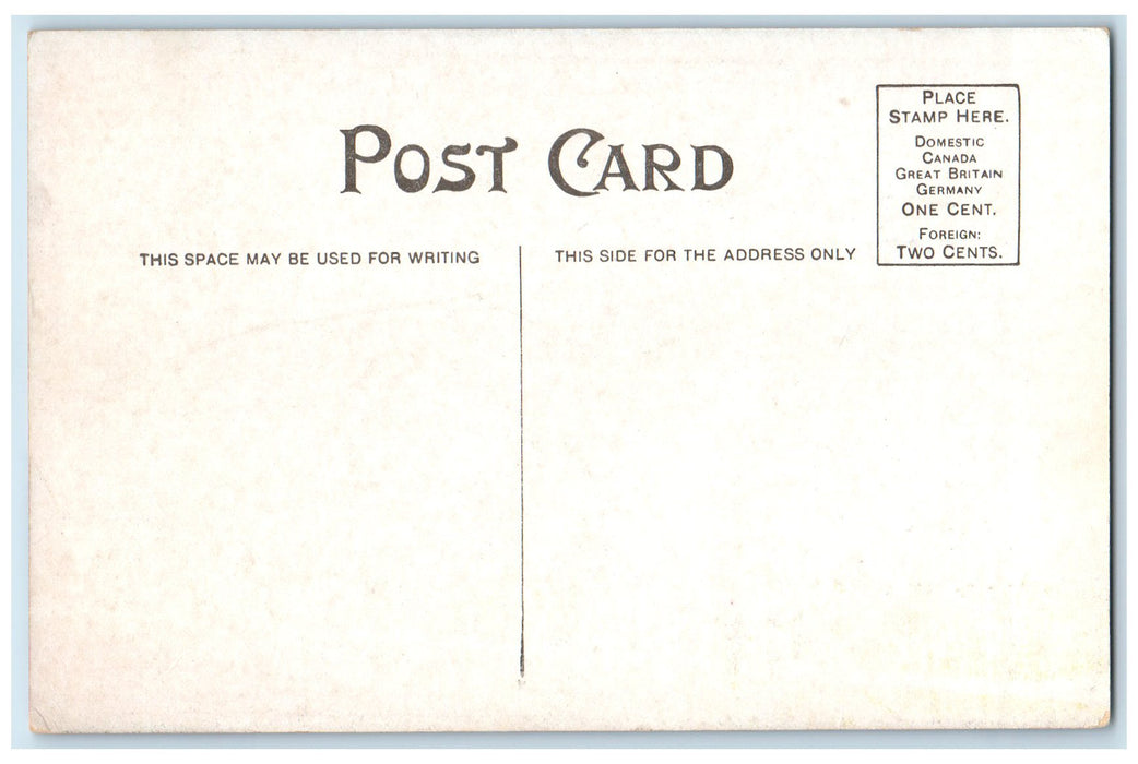 c1950's Manual Training Domestic Science Schools Ironwood Michigan MI Postcard
