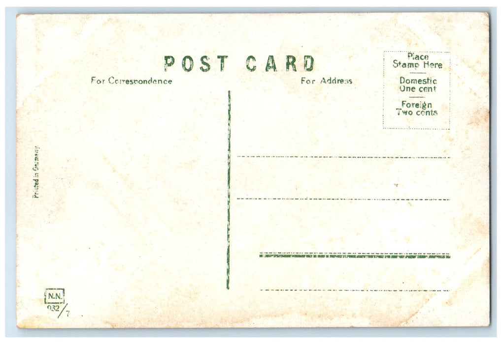 c1950's High Bridge Highest In Michigan Railroad Manistee Michigan MI Postcard