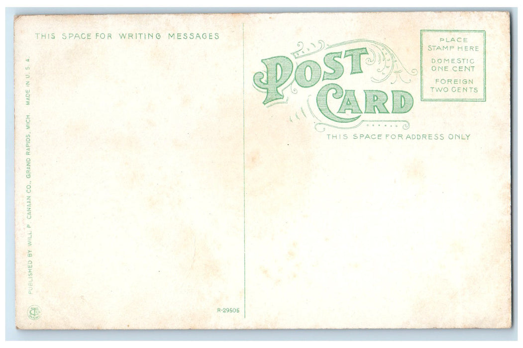 c1910's Steamship City Of Grand Rapids Graham And Morton Line Unposted Postcard
