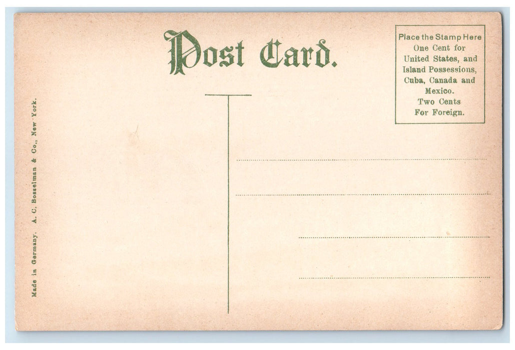c1910s Steamship Kansas Of Northern Michigan Transportation Line Waves Postcard