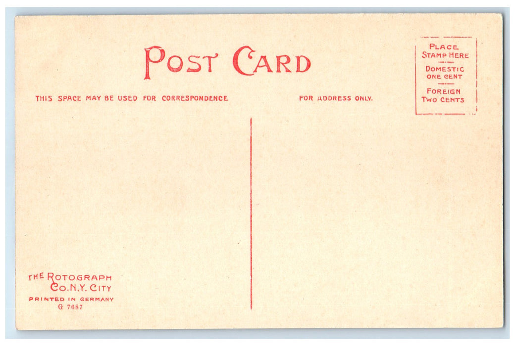 c1920's Western Avenue Establishment Dirt Road Railway View Muskegon MI Postcard