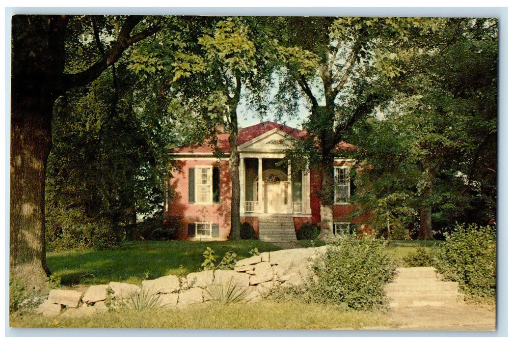 c1960's Farmington Historic Ante-Bellum House Louisville Kentucky KY Postcard