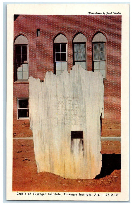 c1920's Cradle Of Tuskegee Institute View Tuskegee Institute Alabama AL Postcard