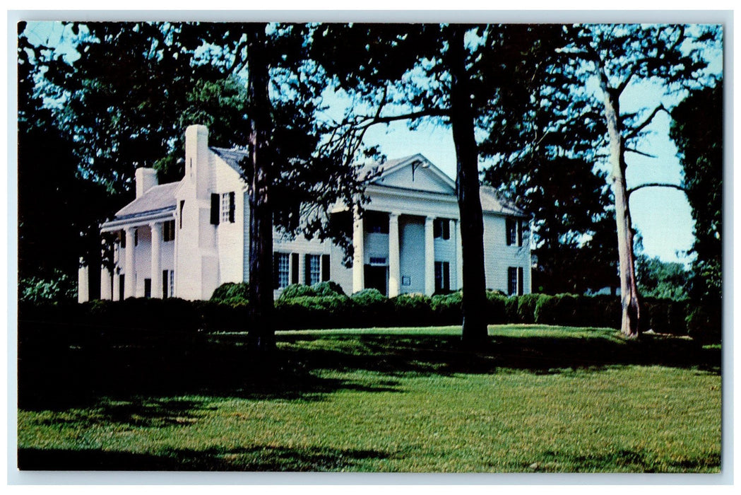 c1950 Fort Hill Clemson Building Thomas Green Founder South Carolina SC Postcard