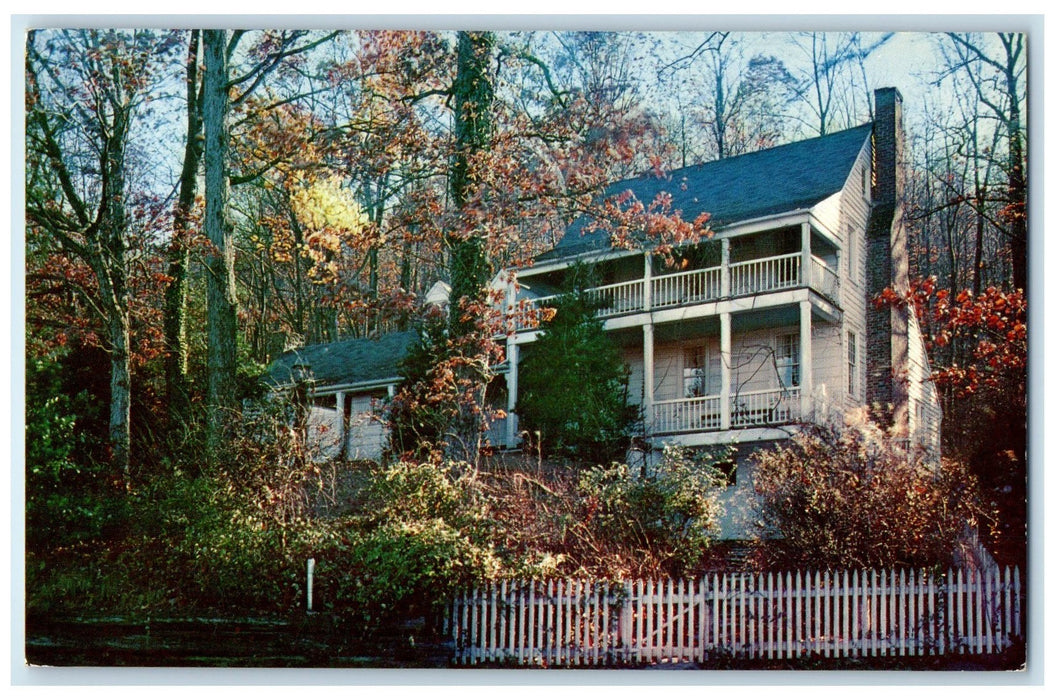 c1950's Michie Tavern Bar House Restaurant Charlottesville Virginia VA Postcard