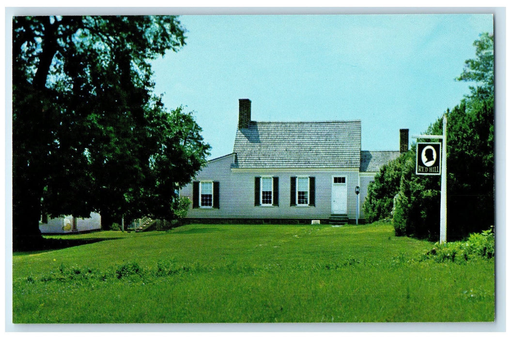 c1950's Red Hill Last Home & Burial Place Of Patrick Henry Brookneal VA Postcard