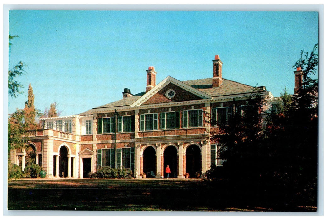 c1950's The Governor's Mansion Building Ground Nashville Tennessee TN Postcard