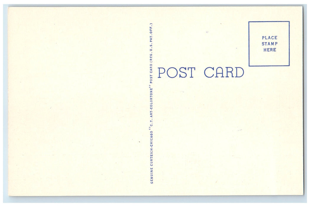 c1940s City Of Munising Michigan State Auto Ferry Straits Mackinac MI Postcard
