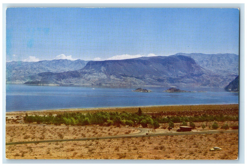 c1950 Lake Mead & Fortification Mountain National Park Services Trailer Postcard