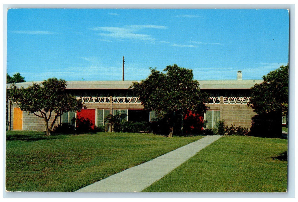 c1950 Trinity Evangelical And Reformed Church St. Petersburg Florida FL Postcard