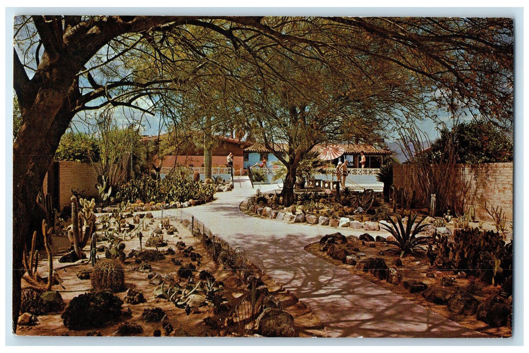 1991 Ghost Ranch Lodge Cactus Garden Tucson Arizona AZ Posted Vintage Postcard