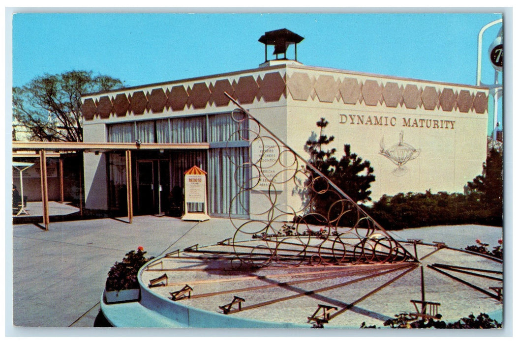 c1960s Dynamic Maturity Pavilion New York World's Fair 1965 New York NY Postcard