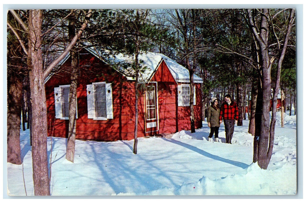 c1950 Paradise Valley Lodge Happiness Lane Memorytown Mount Pocono PA Postcard