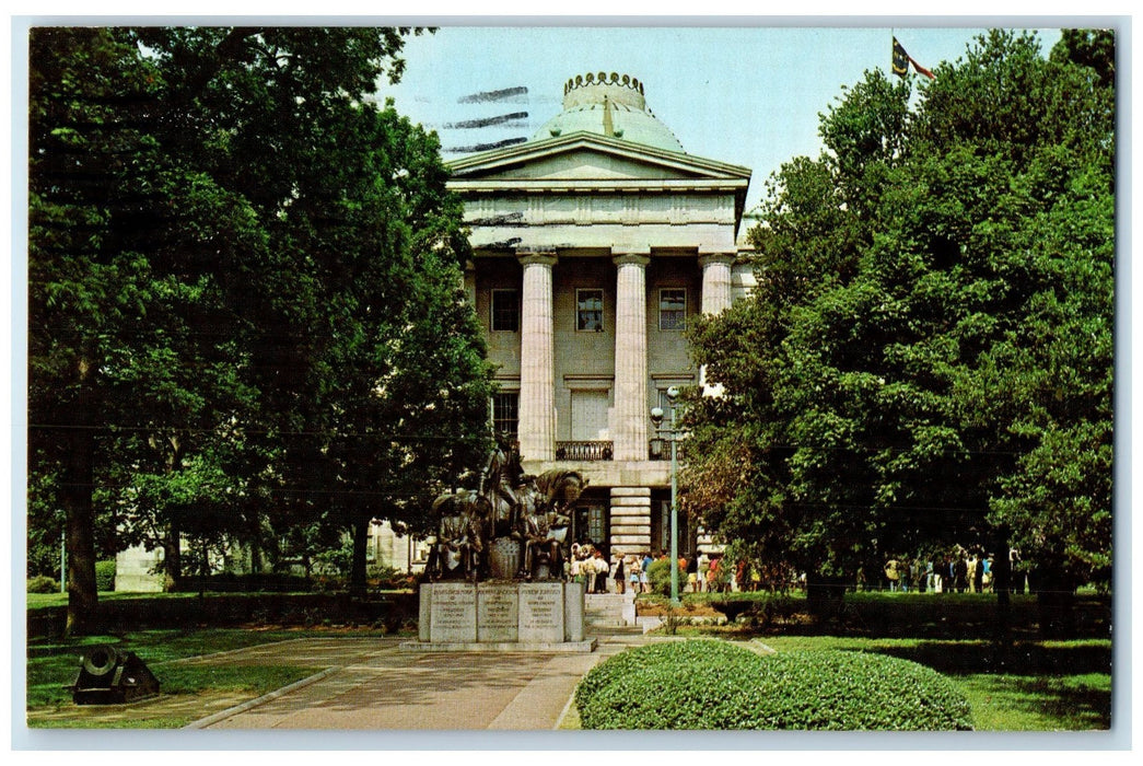 1971 North Carolina State Capitol Building Raleigh North Carolina NC Postcard