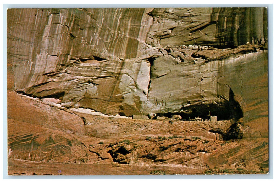 c1950 First Ruin Canyon De Chelly National Monument Arizona AZ Unposted Postcard