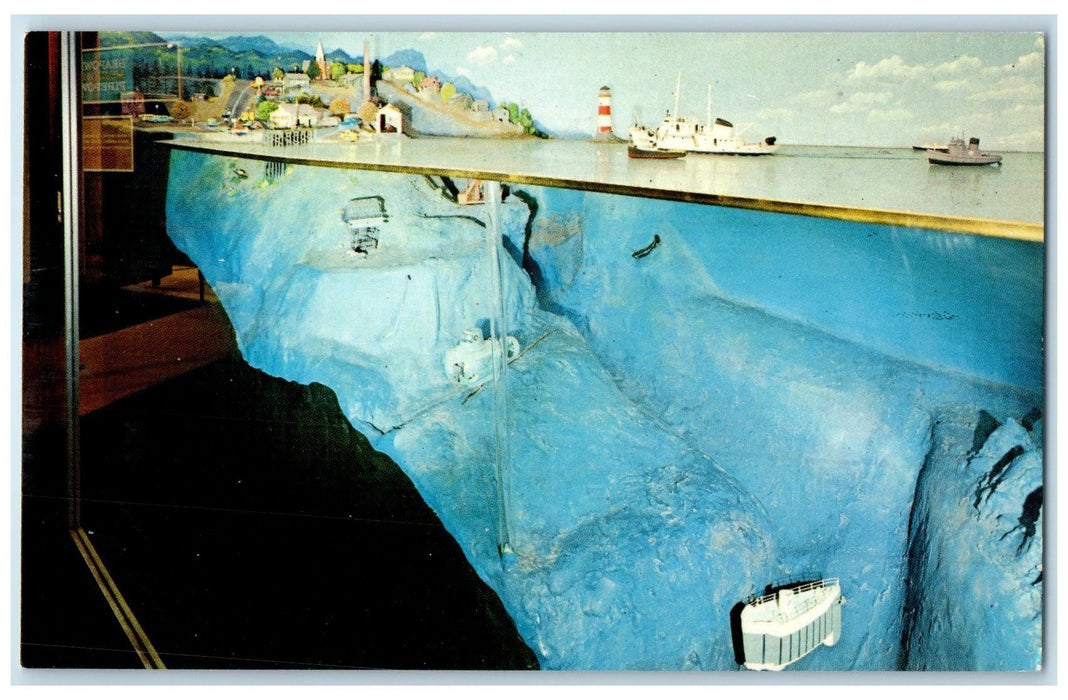 c1950 Museum Of Science & Industry Oceanography Chicago Illinois IL Postcard