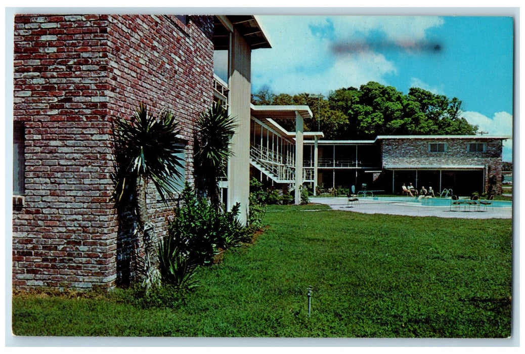 c1950 Seafarer Fabulous Jekyll Island beach Resort Brunswick Georgia GA Postcard