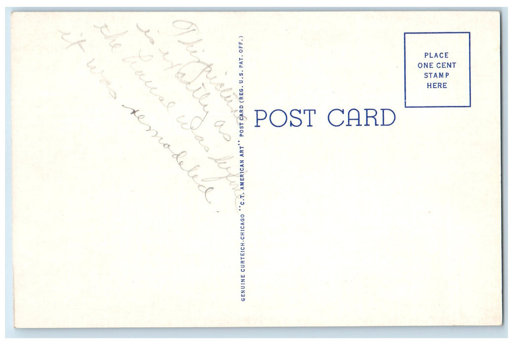 c1940s Former Residence W. F. Cody Buffalo Bill North Platt Nebraska NE Postcard