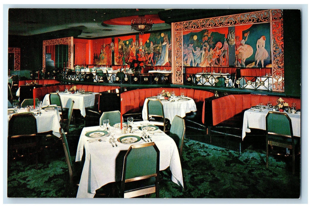 c1950 Putsch's 210 Restaurant Fine Food Drinks Kansas City Missouri MO Postcard