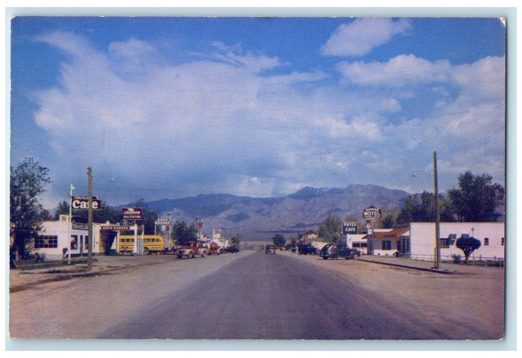 c1960's Nestled In Southern Nevada's Fertile Virgin Alley Mesquite NV Postcard