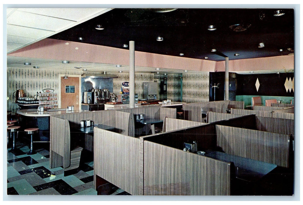 c1960's Edith And Joe's Restaurant Sioux City Iowa IA Unposted Vintage Postcard