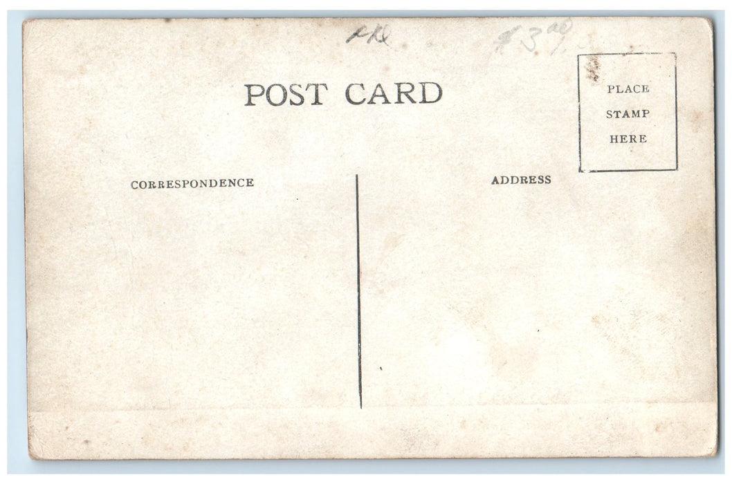 c1910's Public Library Exterior Roadside Villisea Iowa IA Unposted  Postcard