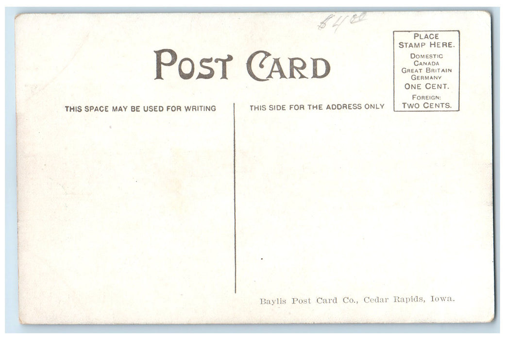 c1920's Quaker Oats Company's Plant Scene Cedar Rapids Iowa IA Unposted Postcard