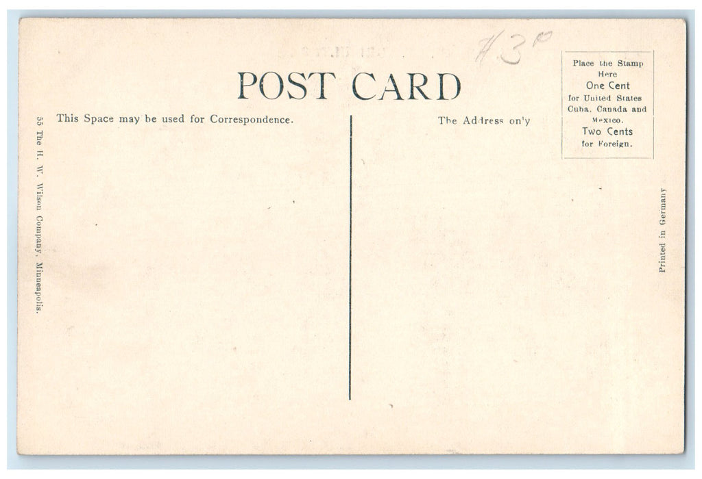 c1920s Bird's Eye View School Of Agriculture Ames Iowa IA Unposted Tree Postcard
