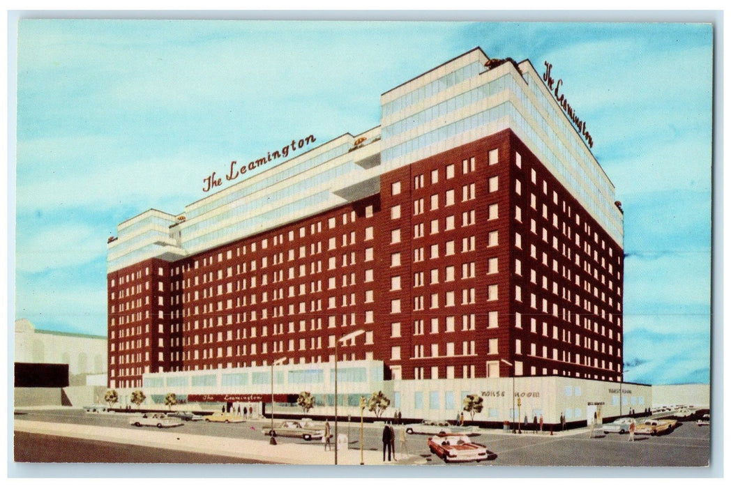 c1940's The Leamington Exterior Minneapolis Minnesota MN Unposted Cars Postcard