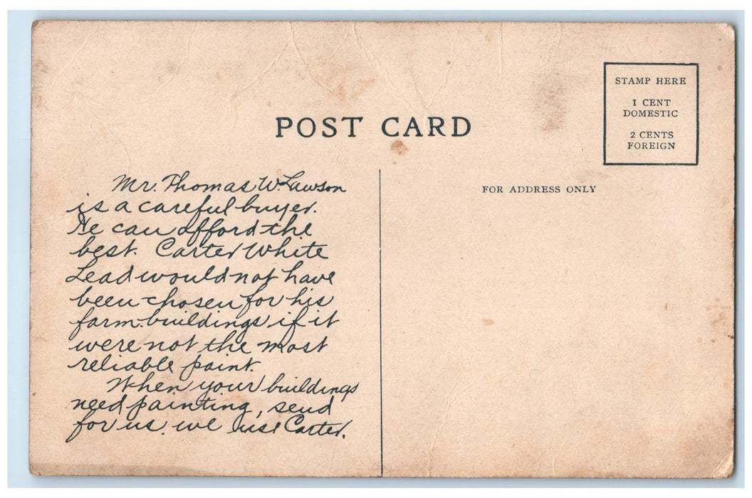 c1950 Dreamworld Thomas W. Lawson's Famous Farm Egypt Massachusetts MA  Postcard