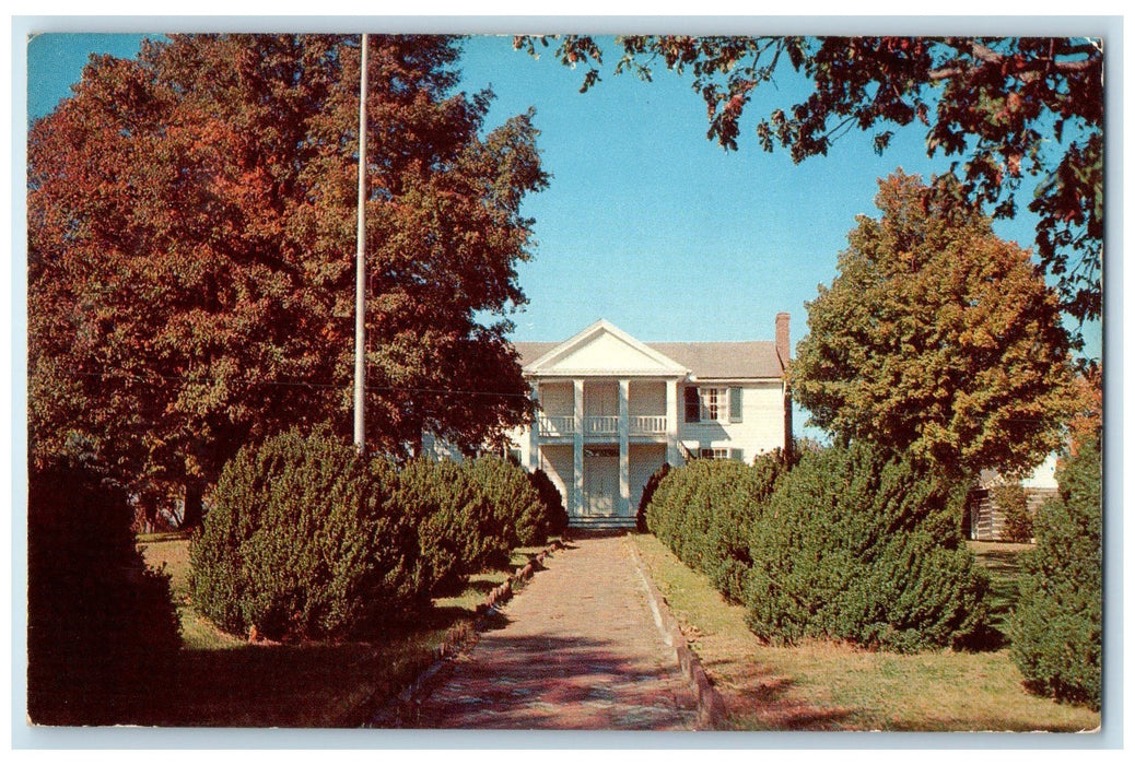 c1950's Sam Davis House Building Pathways Smyrna Tennessee TN Unposted Postcard