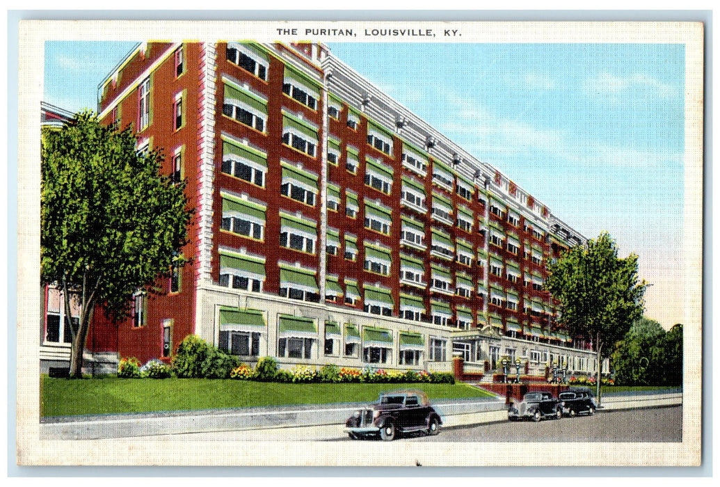 c1940's The Puritan Exterior Louisville Kentucky KY Unposted Vintage Postcard