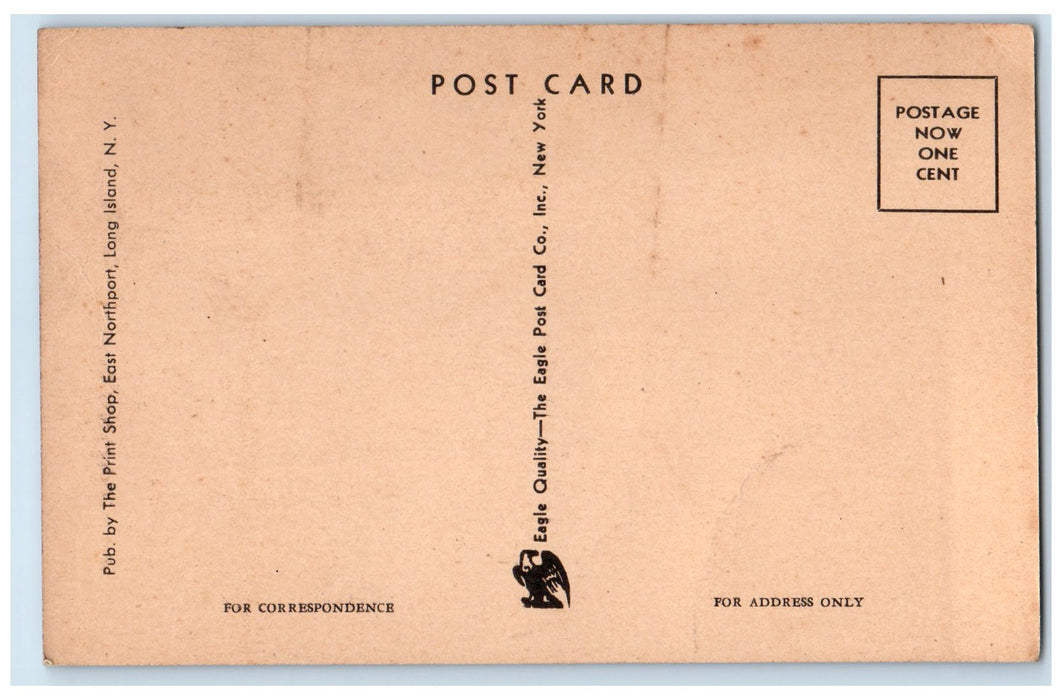 c1950 Some Wards US Veterans Hospital Northport Long Island New York NY Postcard