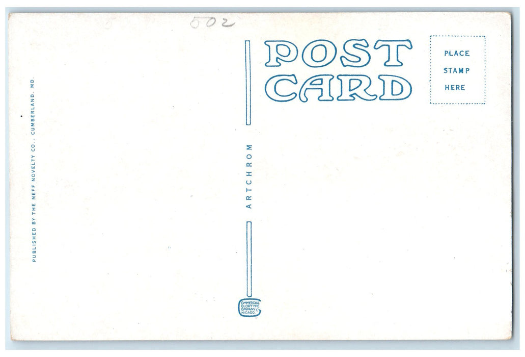 c1940's Water Front And Business Section Of Wheeling West VA Unposted Postcard
