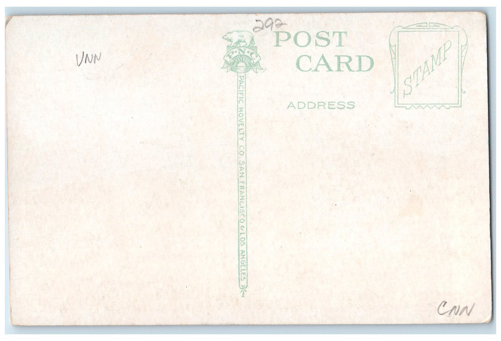c1920s Southern Pacific Depot Railway Santa Rosa California CA Unposted Postcard