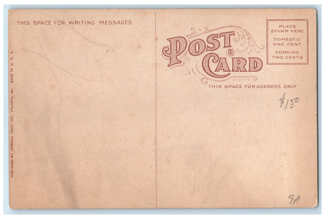c1920's Empire Building Exterior Roadside Atlanta Georgia GA Unposted Postcard