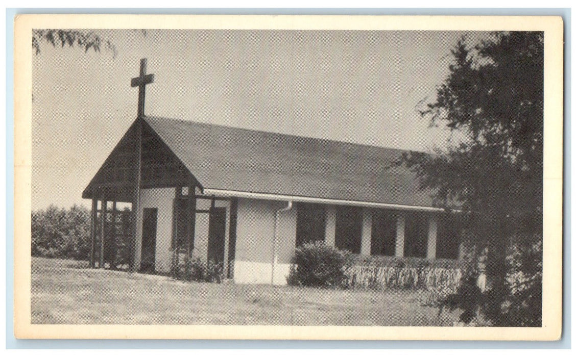 c1920 St. Joseph's Chapel Building At Villa St. Joseph Milford Ohio OH Postcard