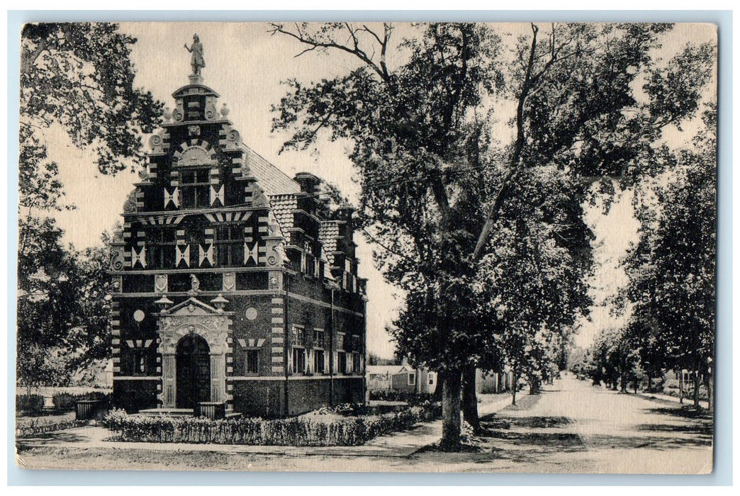 1948 DeVries Memorial & State Street Church Building Lewes Delaware DE Postcard