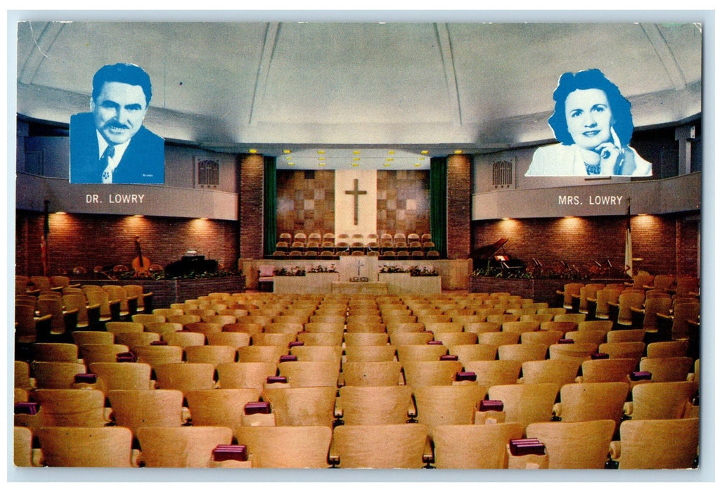 c1950's Oakland Revival Tabernacle Known Church Oakland California CA Postcard