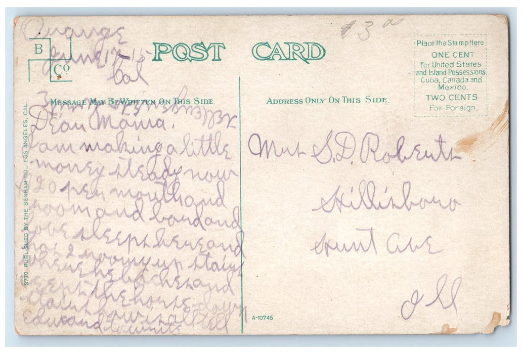 c1910's Looking West Carriage Classic Cars Boats Pier Bay Island CA Postcard