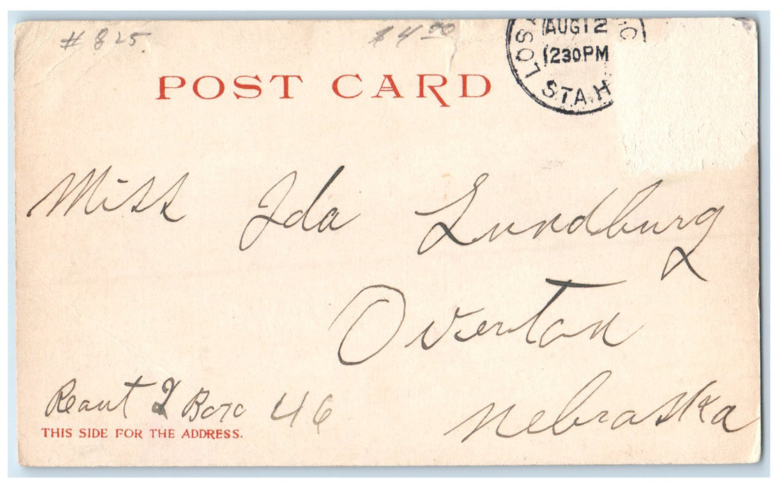 c1905's Tent City Boats Docking Hotels Coronado Beach California CA Postcard