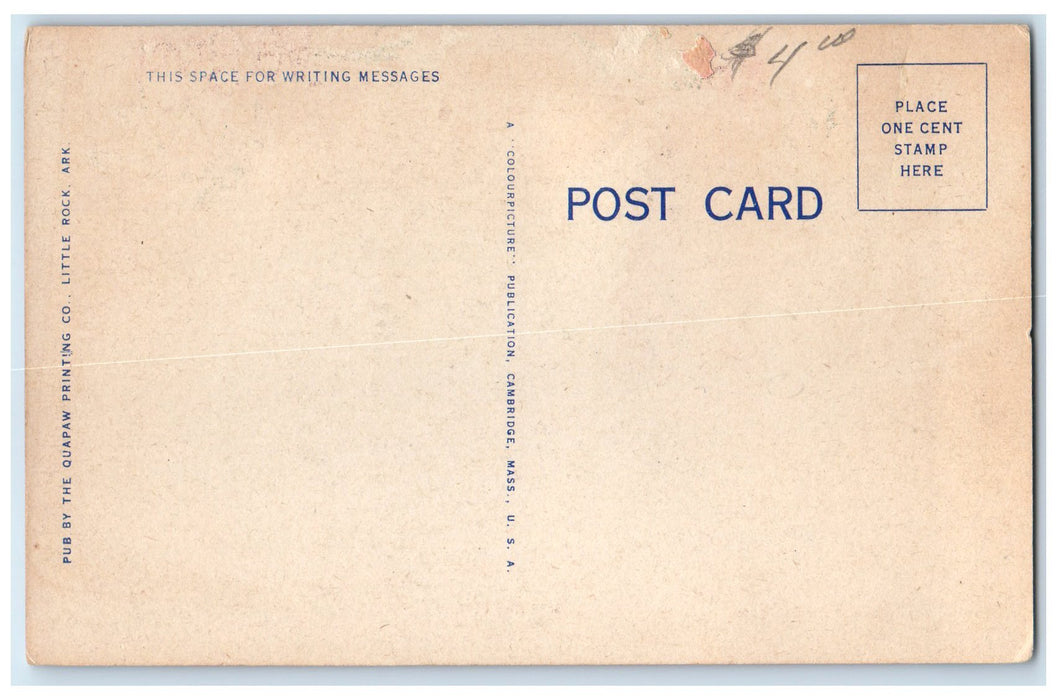 c1940's A And M College Buildings Scene Monticello Arkansas AR Unposted Postcard
