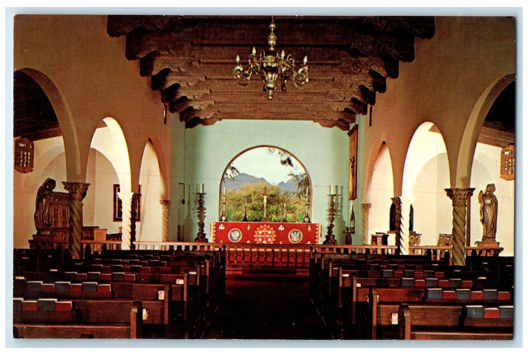 c1960's St. Philip's In The Hills Episcopal Church Tucson AZ Unposted Postcard